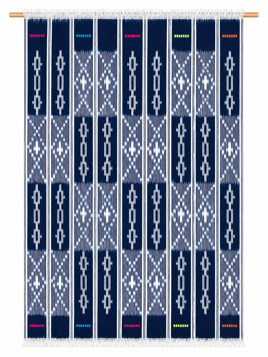 Indigo Lattice Beach & Home Cloth
