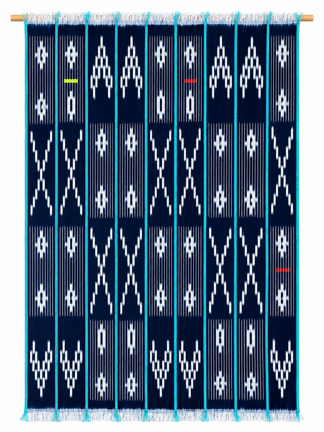 Midnight Adinkra Beach & Home Cloth