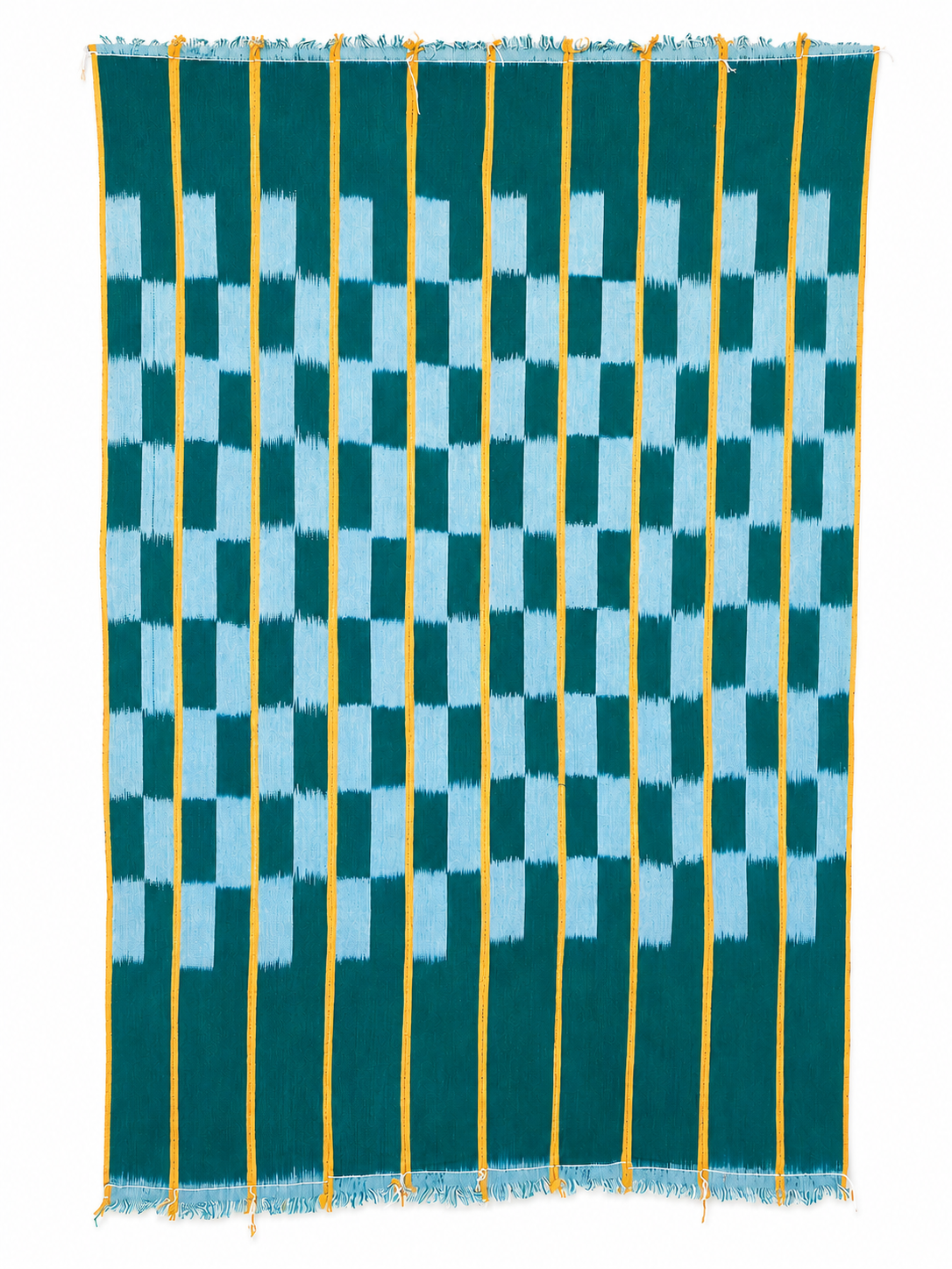 Lagoon Check Beach & Home Cloth