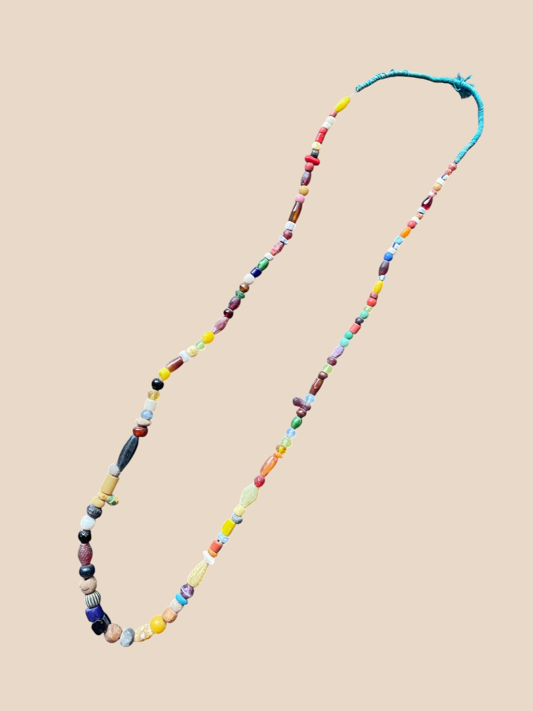 19th-Century Millefiori Glass Bead Strand | Antique Necklace No. 3