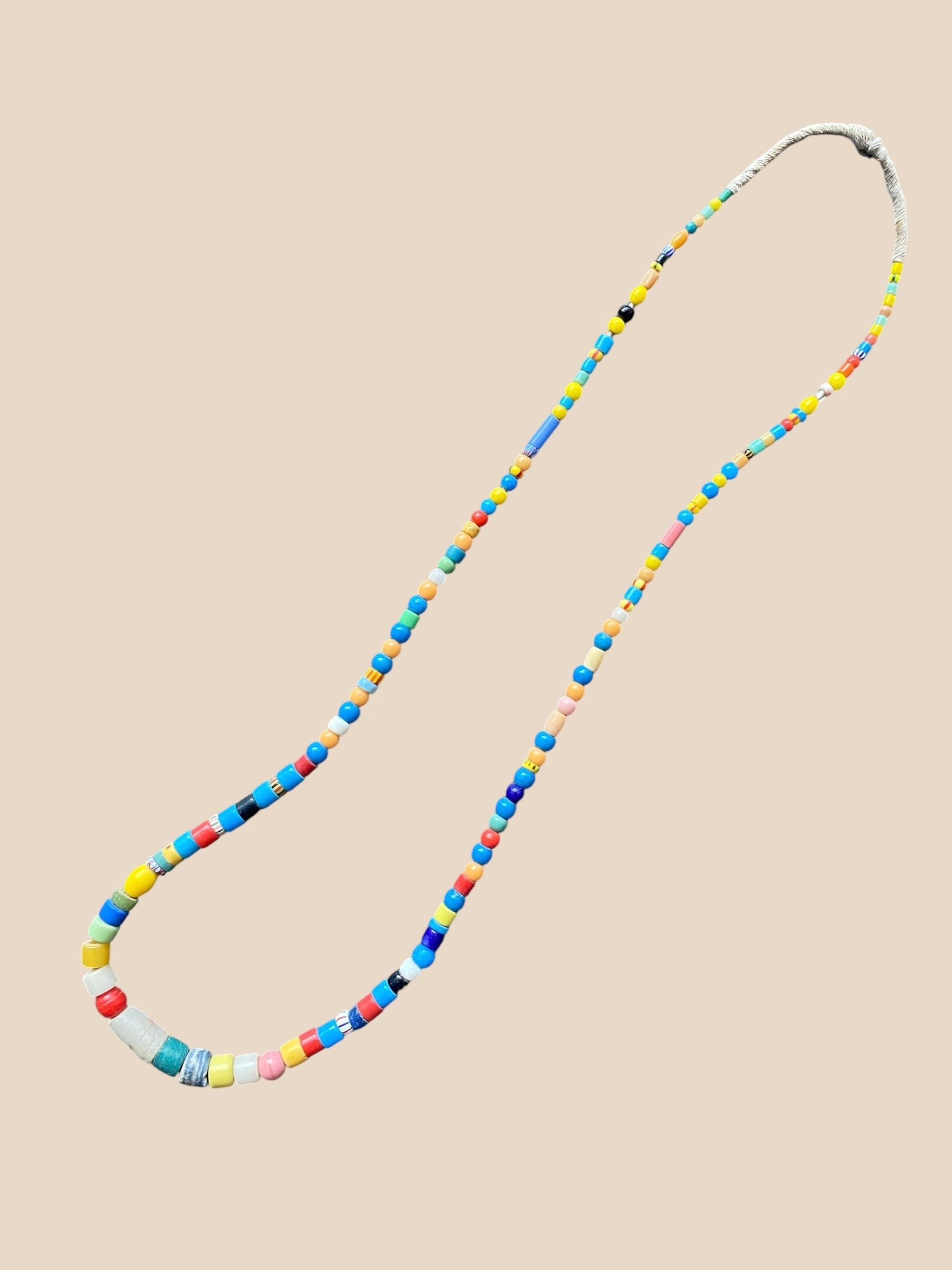 19th-Century Millefiori Glass Bead Strand | Antique Necklace No. 2