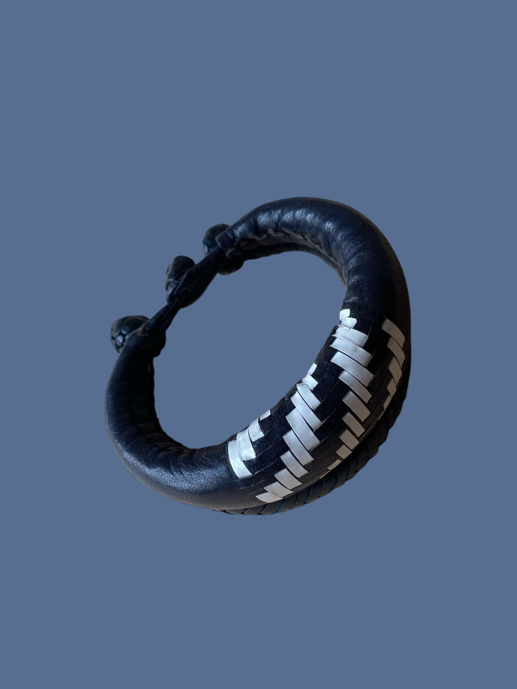 Talisman Bracelet | Woven Leather | Bye Fall