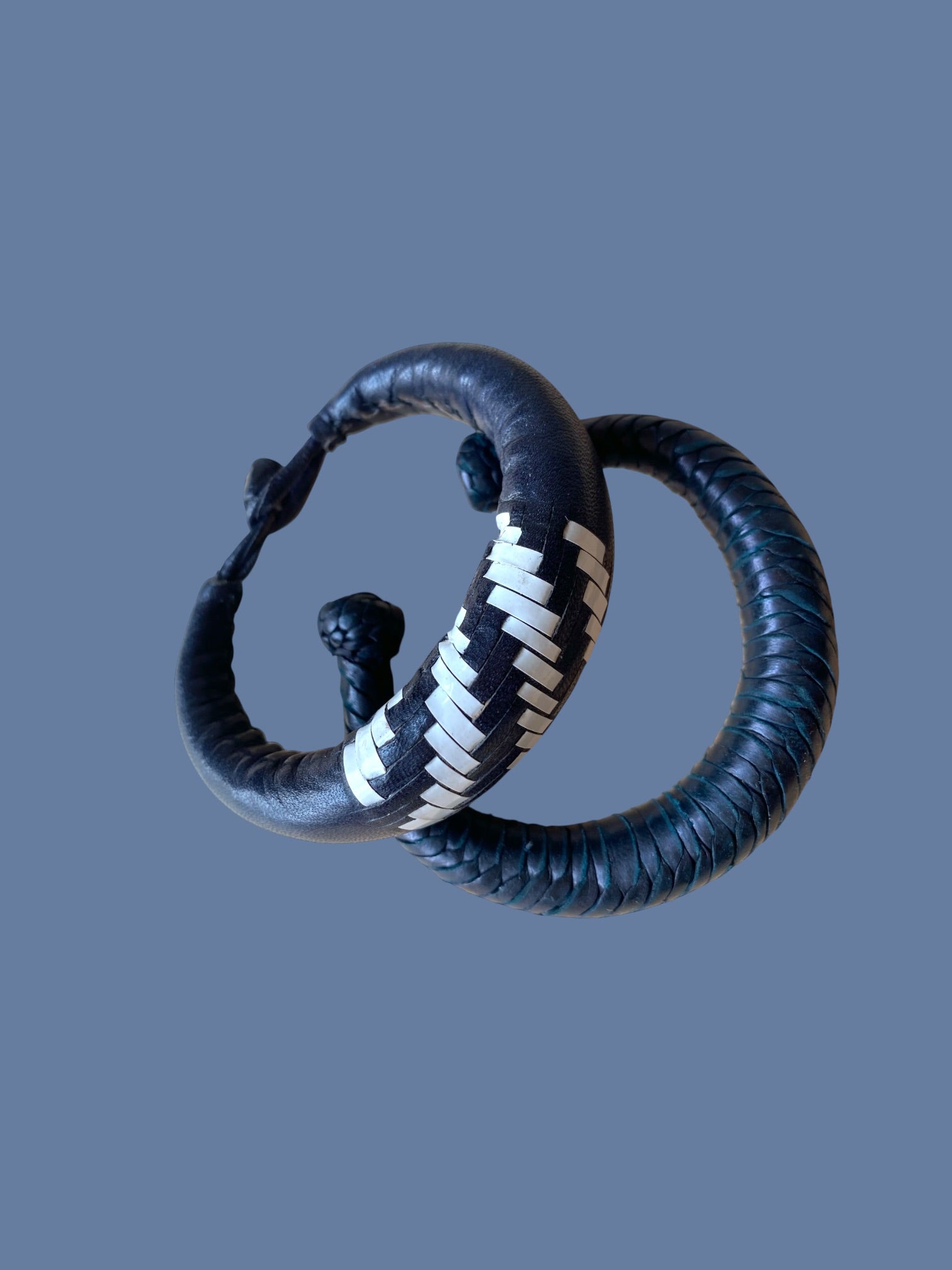 Talisman Bracelet | Woven Leather | Bye Fall