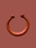 Sculpted Bracelet | Woven Leather | Various Colors