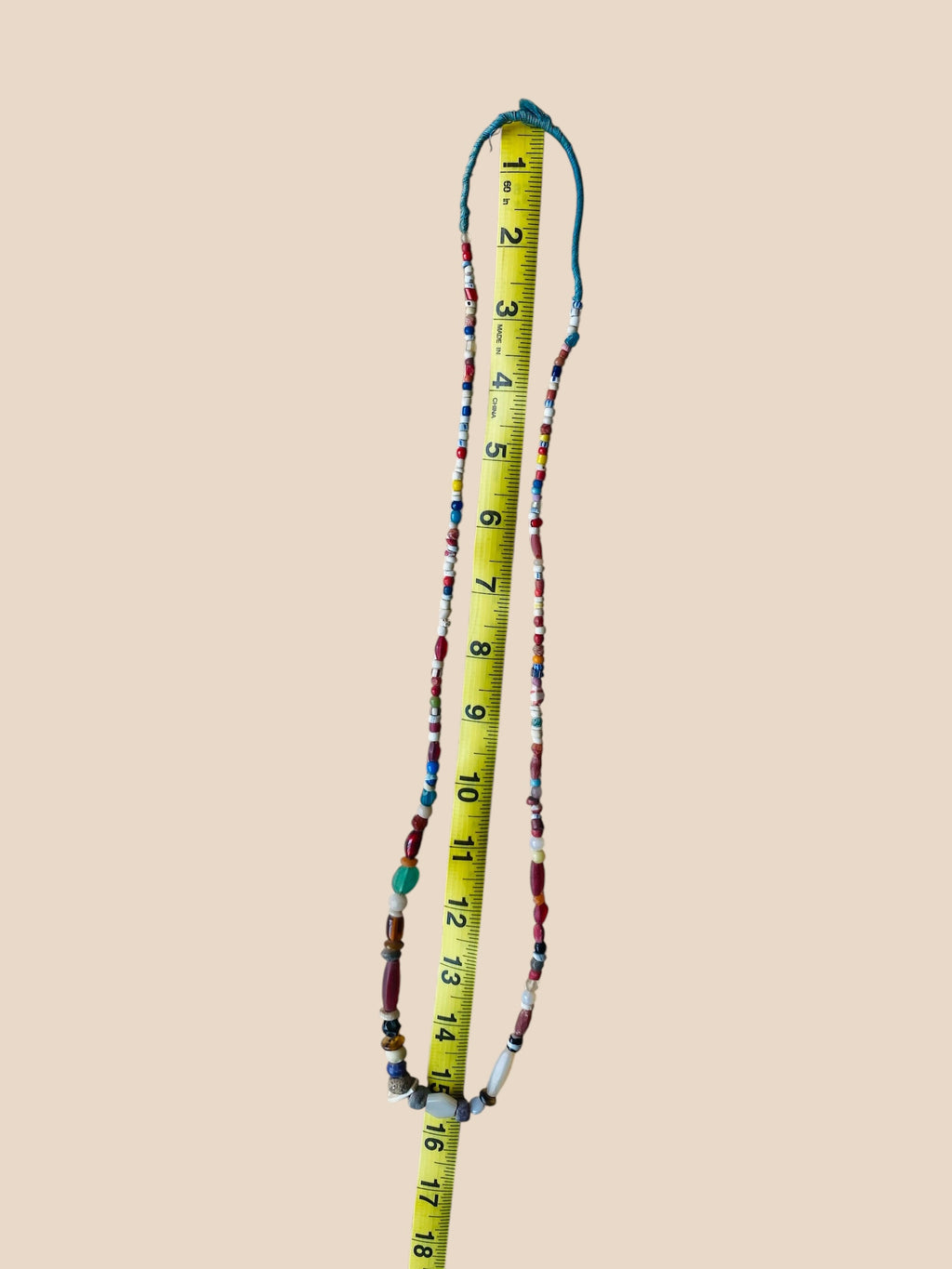 19th-Century Millefiori Glass Bead Strand | Antique Necklace No. 5