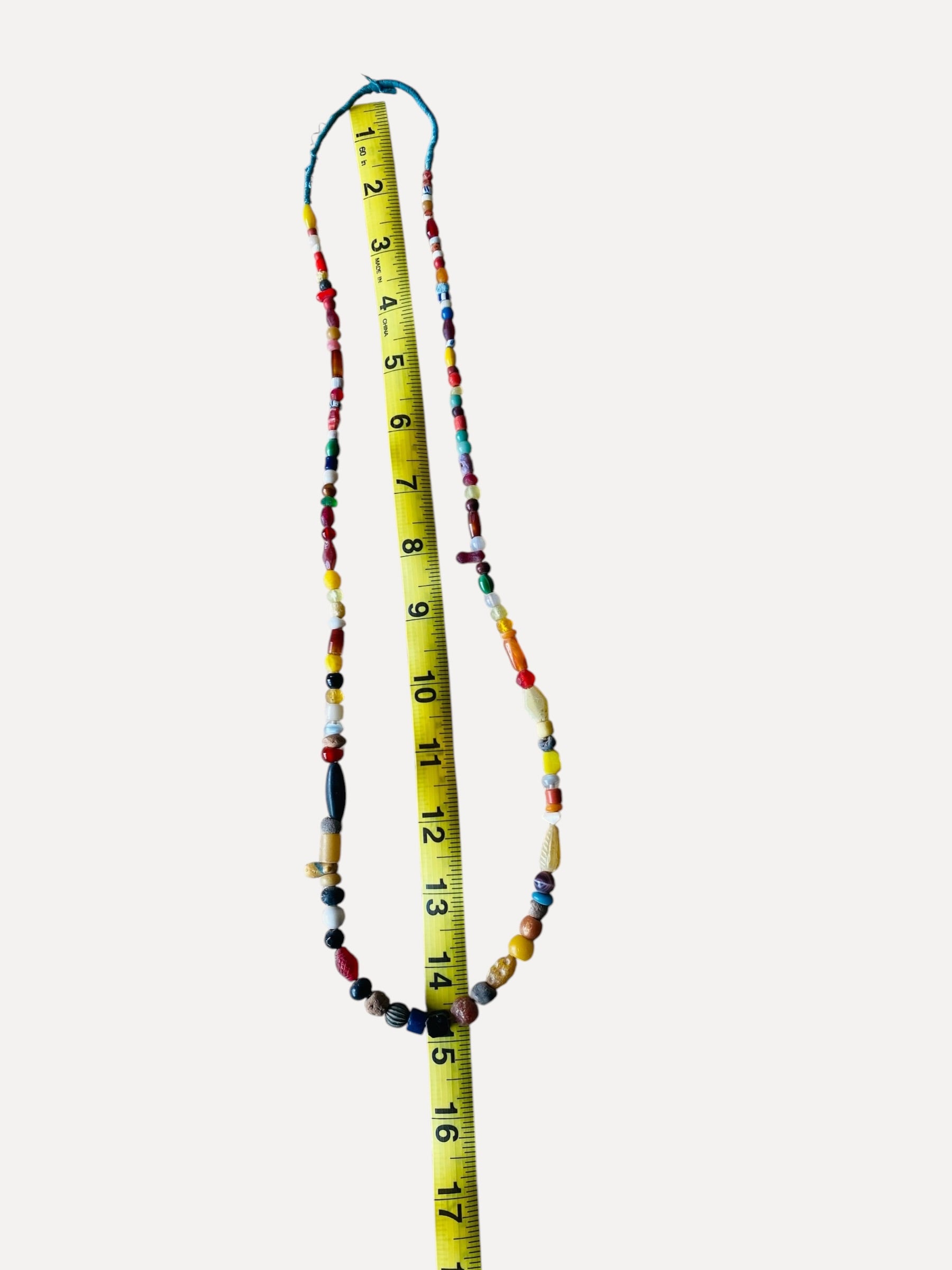 African Trade Beads | Antique Millefiori Glass Strand | Antique NecklaceNo. 3