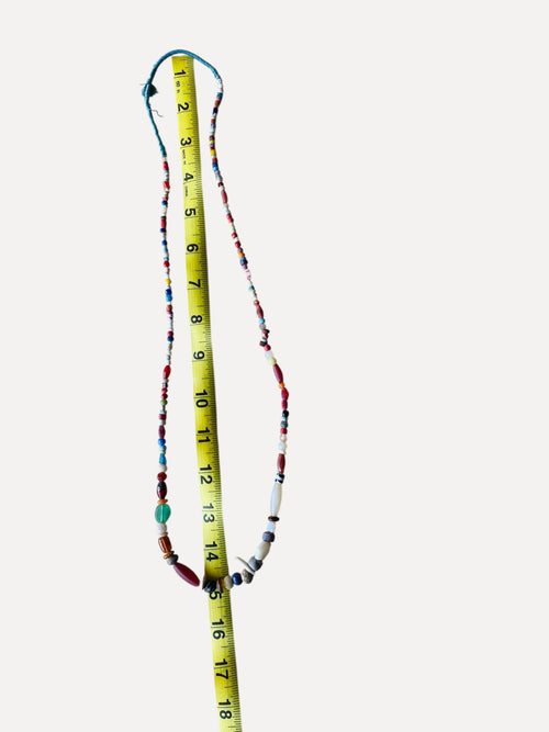 African Trade Beads | Antique Millefiori Glass Strand | Antique Necklace No. 5
