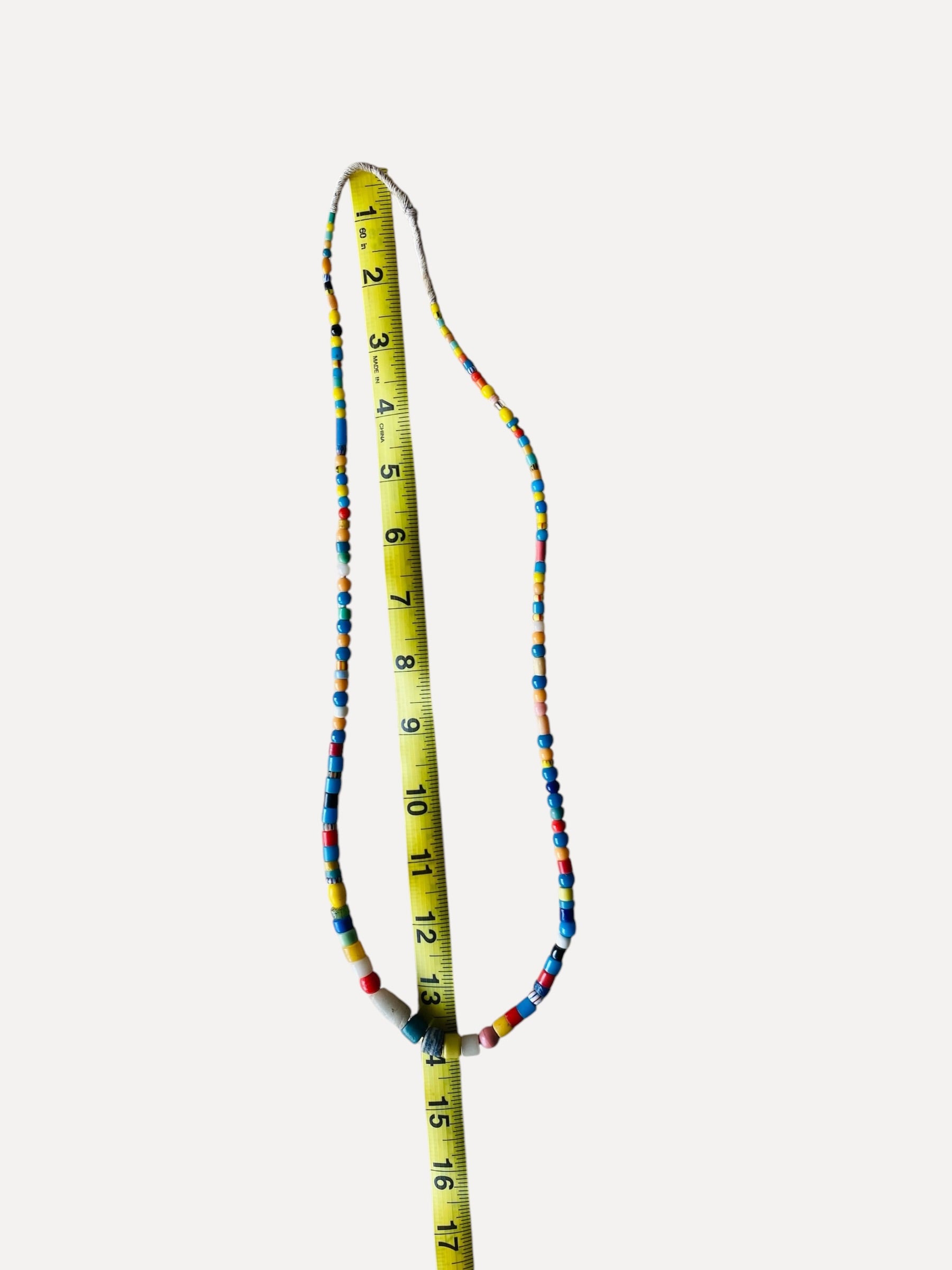African Trade Beads | Antique Millefiori Glass Strand | Antique Necklace No. 2
