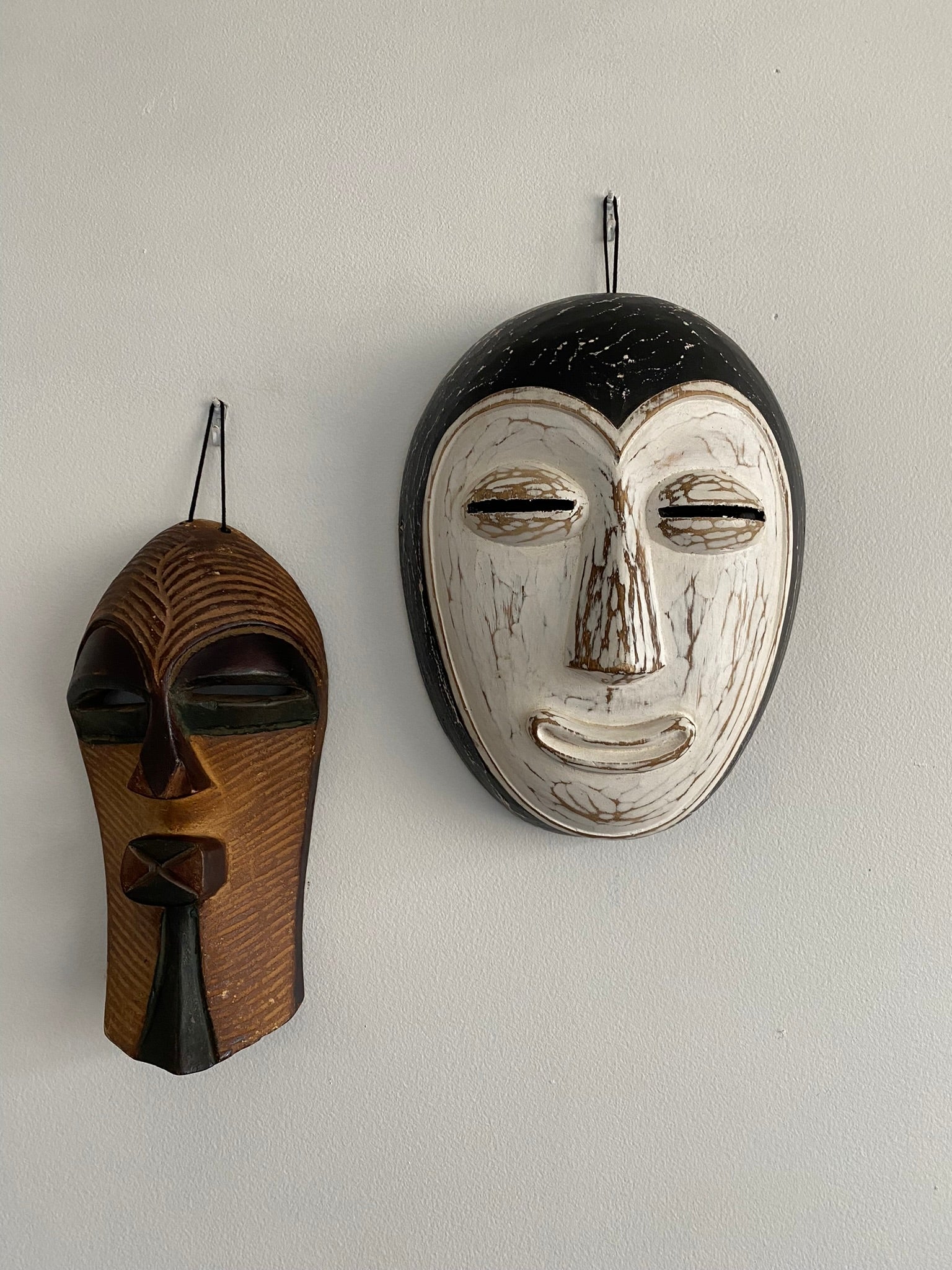 Igbo Afikpo Style Mask- Nigeria, 9" (L) X 12" (H)