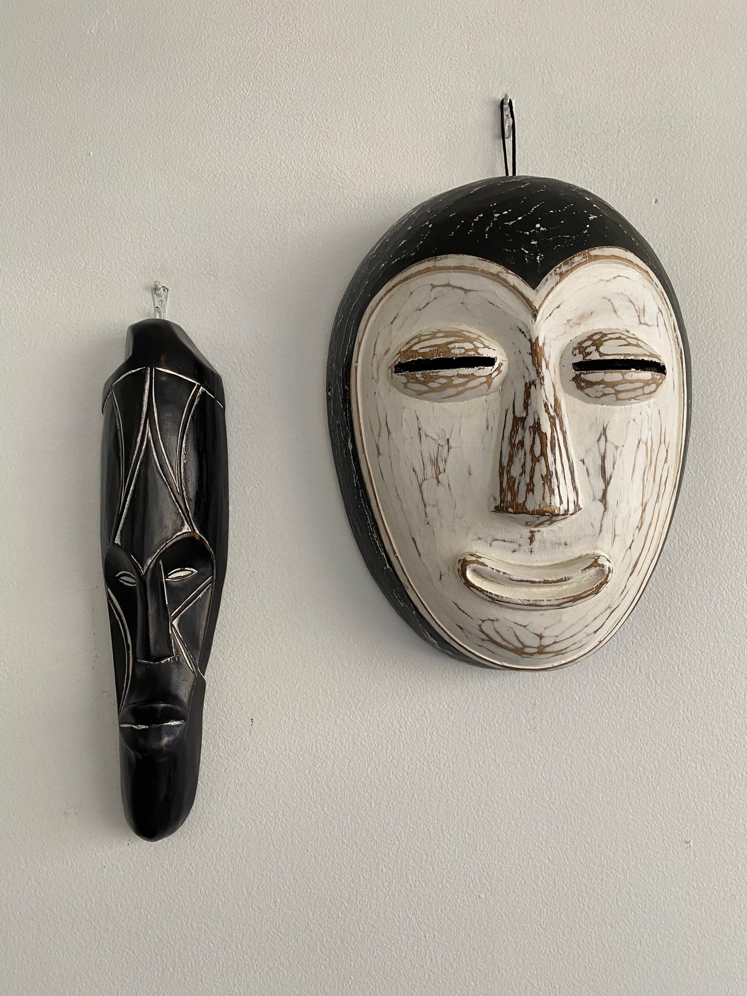 Igbo Afikpo Style Mask- Nigeria, 9" (L) X 12" (H)