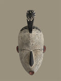 African Songye Mask 01, 6.5" (L) X 14" (H)