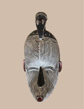 African Songye Mask 02 , 6.5" (L) X 13" (H)
