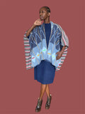 Cocoon Cardigan Baoule & Dan Fani Weave (Spiced Cocoa), One Size, Fluid Fit