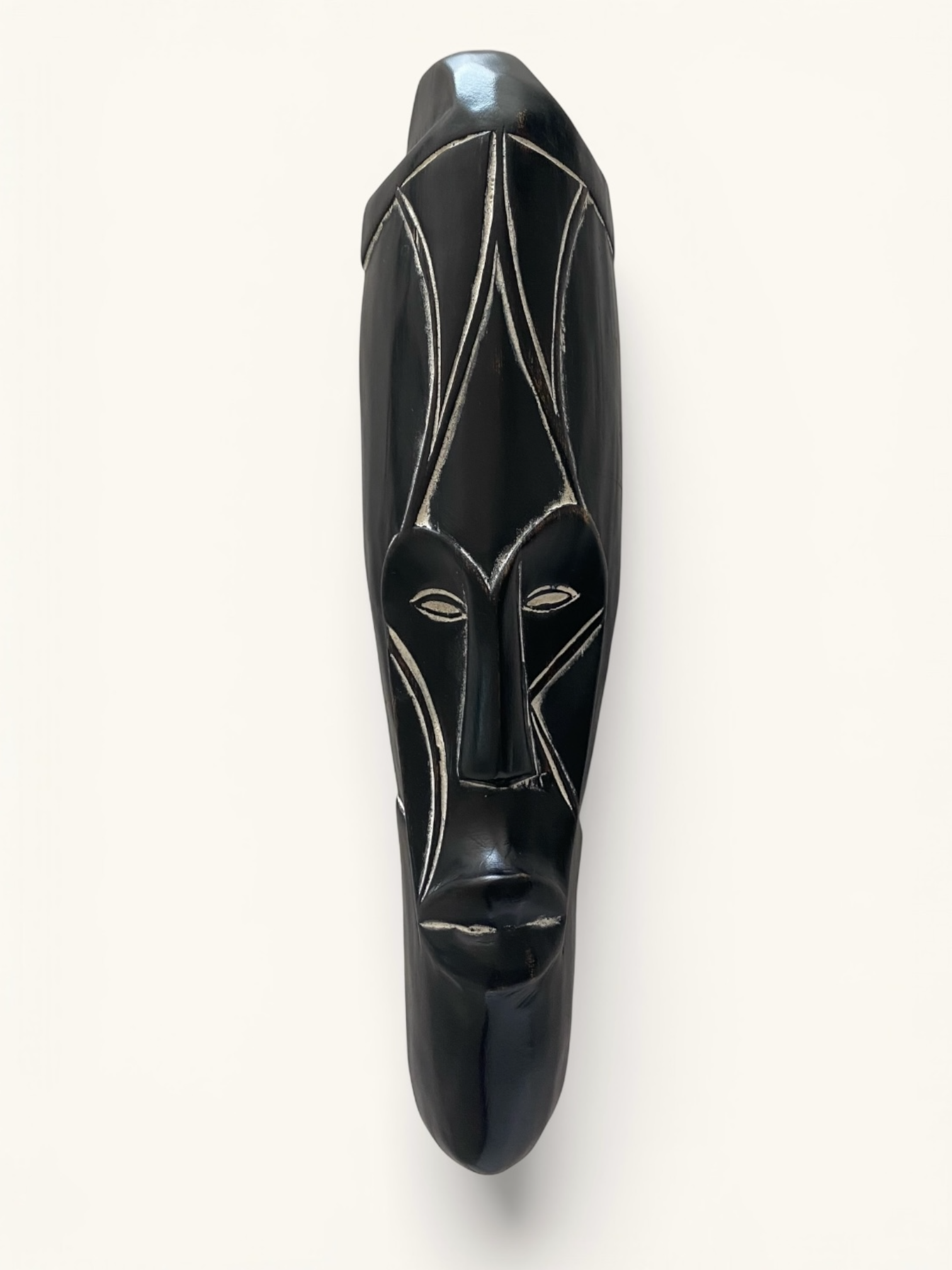 Fang Wall Mask | African Mask | Cameroon 3" (L) X 12" (H)