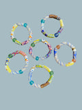 Savanna Market Krobo Bead Bracelet  - Set of Six