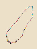 19th-Century Millefiori Glass Bead Strand | Antique Necklace