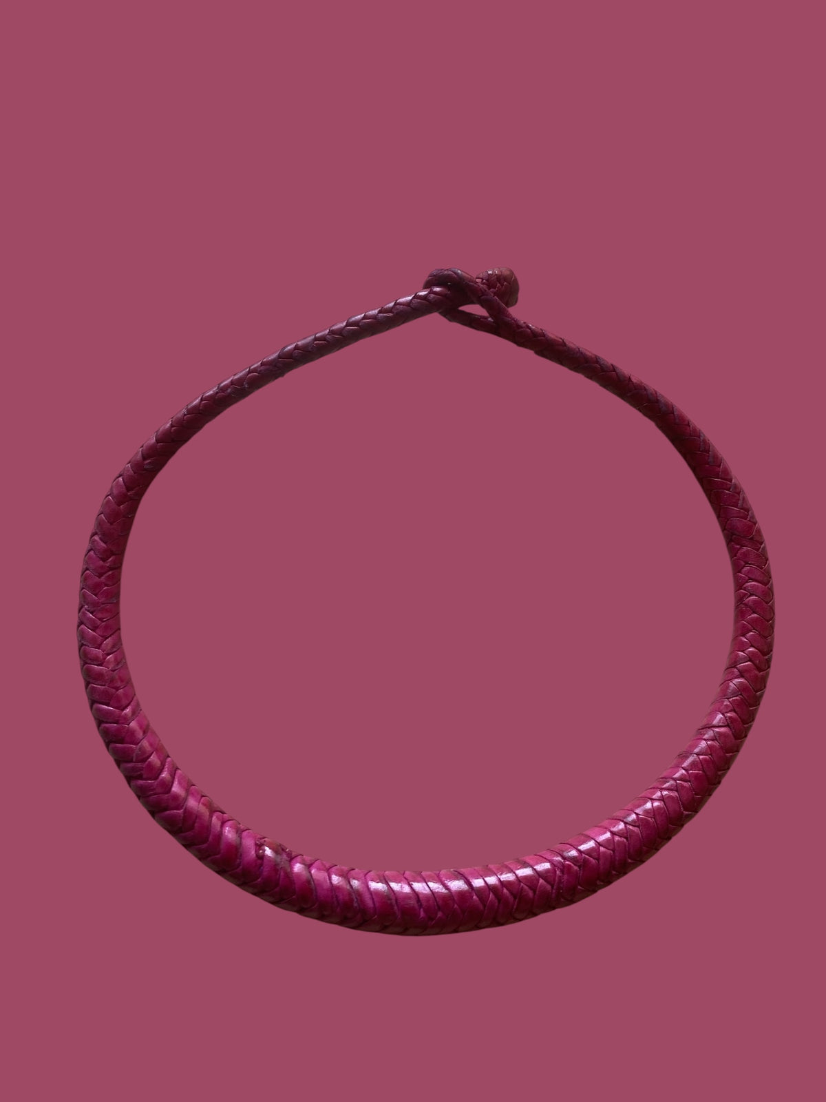 Tuareg Style Woven Leather Necklace – Multiple Colors | Ayo & Aye